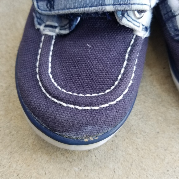 🚫SOLD🚫▪Polo Ralph Lauren ▪ Plaid Boat Shoes - Picture 4 of 8
